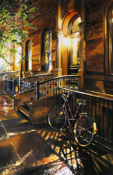 Jennifer Annesley artwork 'Chelsea Evening' at White Rock Gallery