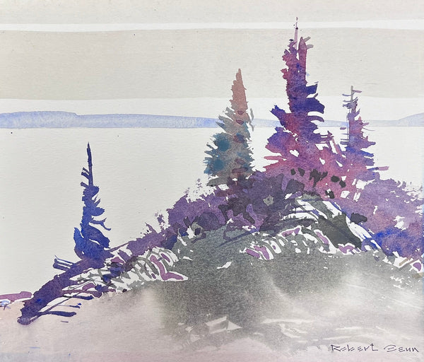 Robert Genn artwork 'Violet Counterpoint' at White Rock Gallery