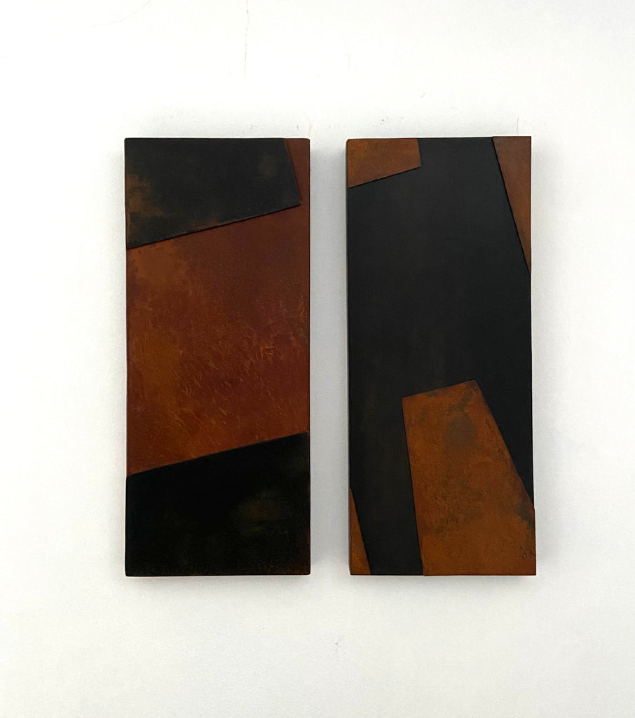 Janis Woode artwork 'In Absentia I (Diptych)' at White Rock Gallery