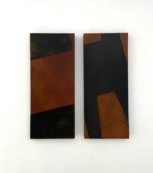 Janis Woode artwork 'In Absentia I (Diptych)' at White Rock Gallery