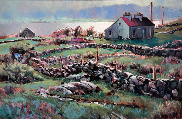 Michael O'Toole artwork 'Soft Day in Connemara' at White Rock Gallery