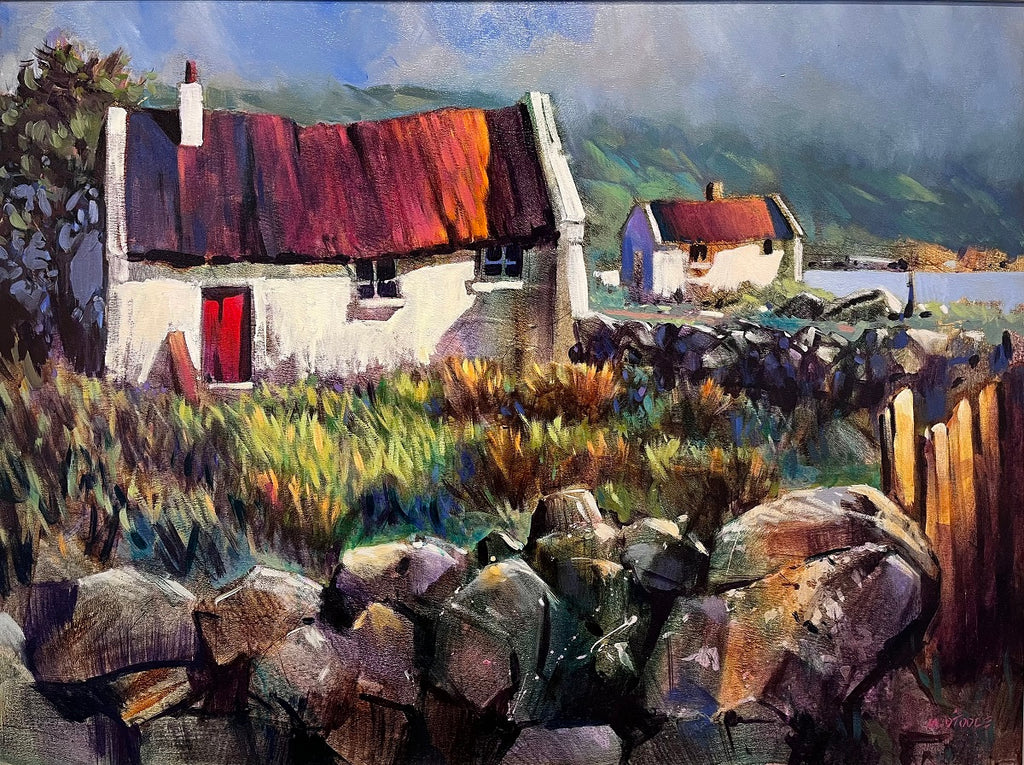 Michael O'Toole artwork 'A life Time Ago (Connemara)' at White Rock Gallery