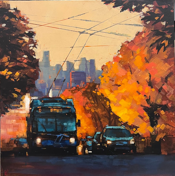 William Liao artwork 'The Colours of Autumn' at White Rock Gallery