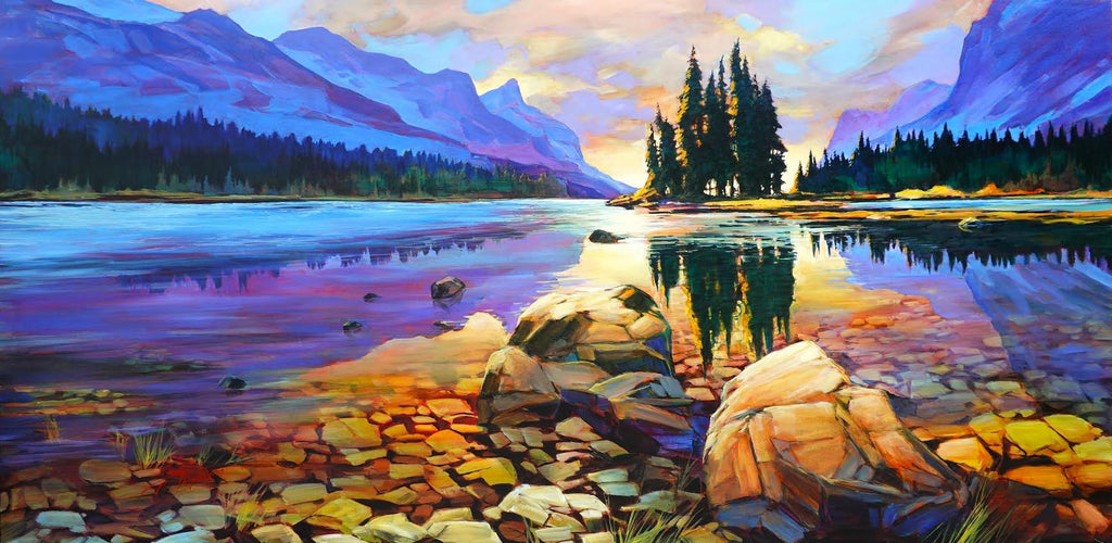 David Langevin artwork 'Purple Haze' at White Rock Gallery