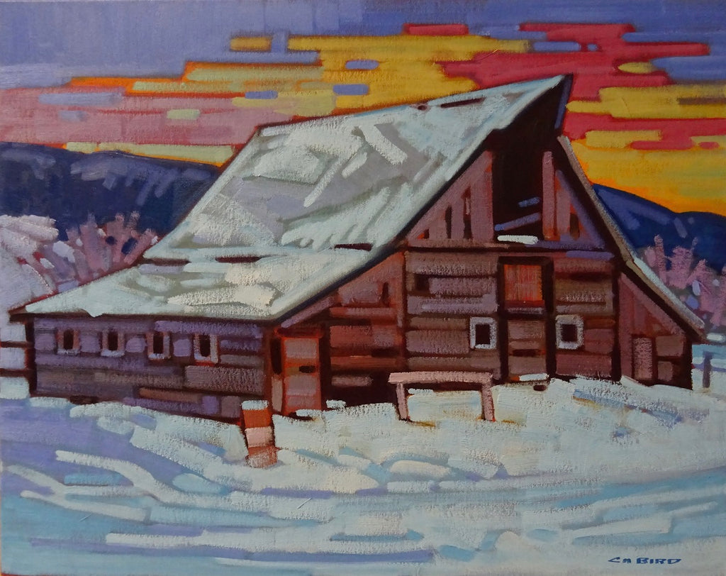 Cameron Bird artwork 'Cameron Bird - A Quiet Morning at Alkali Lake' at White Rock Gallery