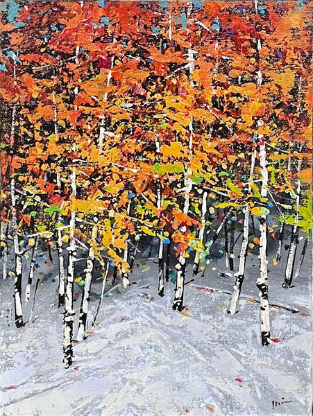 Min Ma artwork 'Min Ma - Dancing Trees' at White Rock Gallery