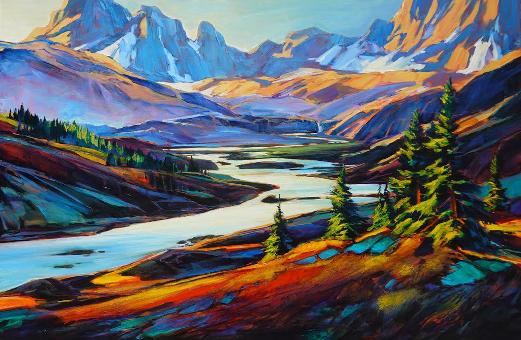 David Langevin artwork 'David Langevin - The Hike Out' at White Rock Gallery