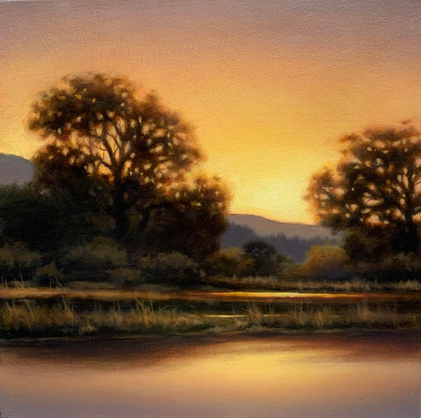 Ray Ward artwork 'Ray Ward - Dusk, River's Edge' at White Rock Gallery