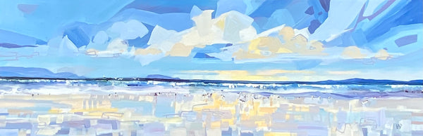 Rick Bond artwork 'Breaking on to Coastal Sands' at White Rock Gallery