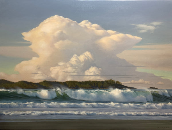 Ray Ward artwork 'Coastal Crescendo' at White Rock Gallery